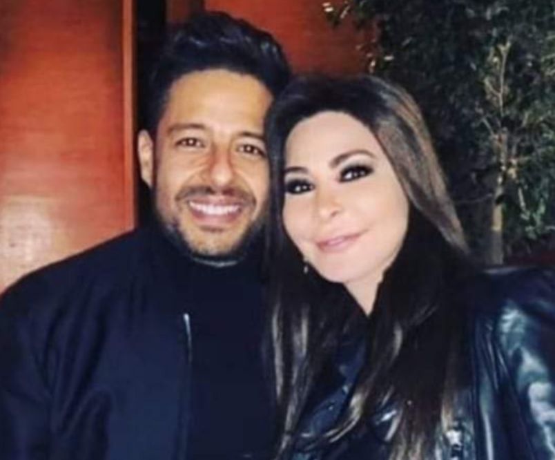 حماقي يتغزل في اليسا علي تويتر :” انا محظوظ بيكي”