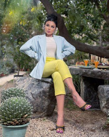 شاهد .. بالصور- هيفا وهبي بإطلالة حابسة للأنفاس وجمالها حديث المتابعين