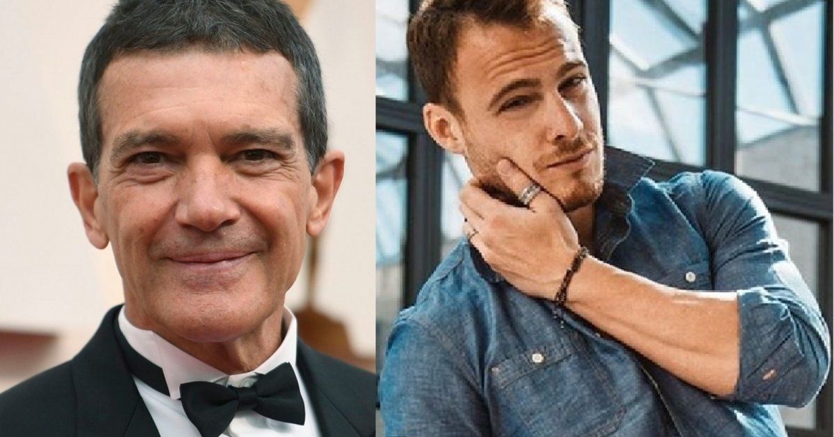 شاهد .. كرم بورسين برفقة أنطونيو بانديراس بلقطة عفوية