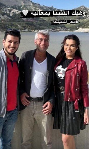 شاهد .. بالصور- نادين الراسي بإطلالة ربيعية فريدة وهذا ما قالته عن الحب