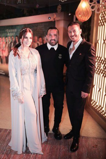 شاهد .. بالصور- إنتهاء تصوير "دايما عامر" يجمع محمد رمضان بمصطفى شعبان بأحمد أبو هشيمة وغيرهم في سحور إحتفالي