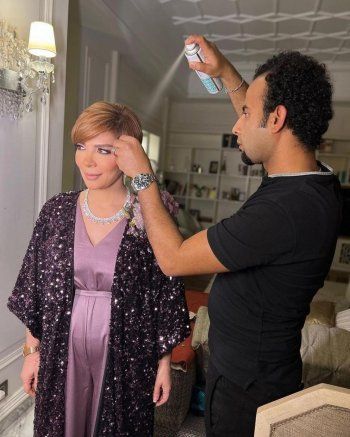 شاهد .. بالصور- بطن أصالة المنتفخ يثير الجدل والجمهور يتساءل : هل هي حامل؟