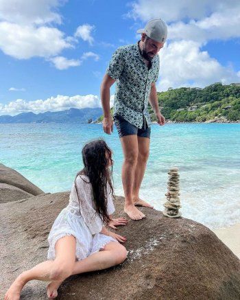 شاهد .. نسليهان أتاغول تعايد زوجها بعيد ميلاده بصور رومانسية