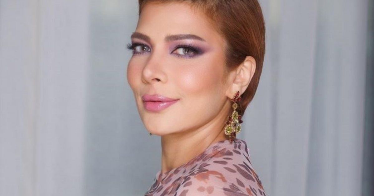 شاهد .. بالصور- بطن أصالة المنتفخ يثير الجدل والجمهور يتساءل : هل هي حامل؟