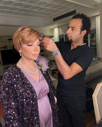 شاهد .. بالصور- بطن أصالة المنتفخ يثير الجدل والجمهور يتساءل : هل هي حامل؟