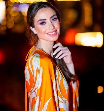 شاهد .. بالصور - أنابيلا هلال تتألق بلباس رمضاني