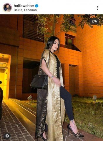 شاهد .. هيفا وهبي بإطلالة رمضانية لافتة – بالصور