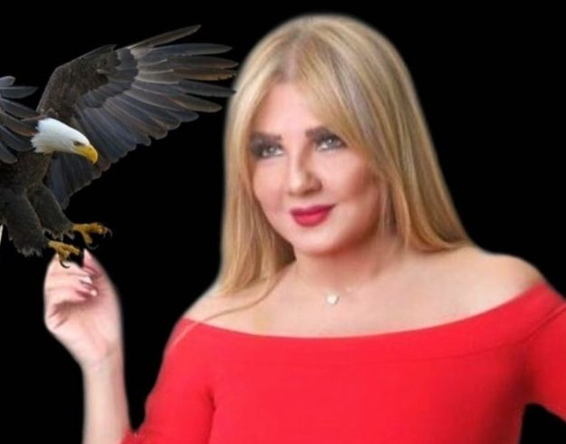 بالاحمر.. ندي بسيوني تحتفل بمرور 115 عاما على تأسيس النادي الأهلي