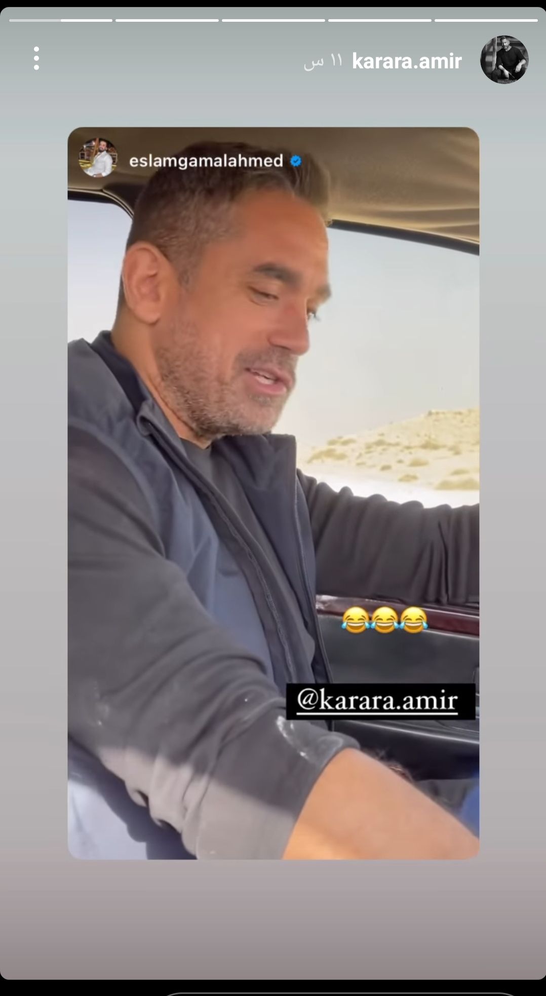 امير كرارة يخطف الانظار من كواليس ” العائدون”- شاهد