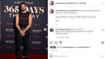 شاهد .. ميشيل موروني يشارك إعلان فيلمه 365days قبيل عرضه اليوم-بالفيديو