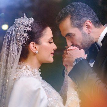 شاهد .. بالصور- هكذا إحتفلت شام الذهبي بمناسبة مرور شهر على زواجها