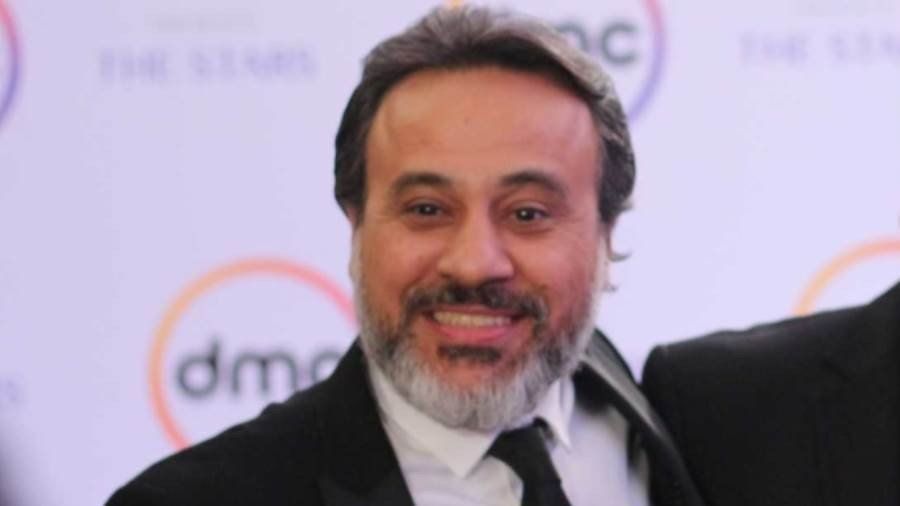 شاهد .. بالصورة - إيهاب فهمي يعايد زوجته بكلمات رومانسية هذا ما قاله