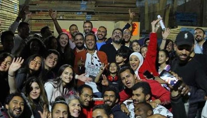 أسرة مسلسل “مكتوب عليا” فركش فركش