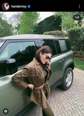 شاهد .. هاندا أرتشيل تستعرض فخامة سيارتها باهظة الثمن – بالصور