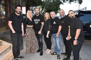 شاهد .. بالصور- وديع الشيخ يلبي دعوة يوسف أبو بكر لمأدبة الإفطار