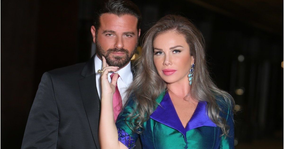 شاهد .. يوسف الخال بصورة رومانسية برفقة زوجته نيكول سابا