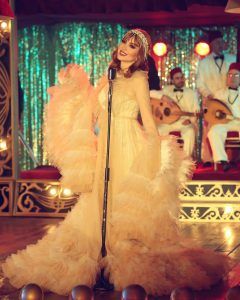 اتفرج – نسرين طافش تشعل السوشيال ميديا بالمنفوش الشفاف