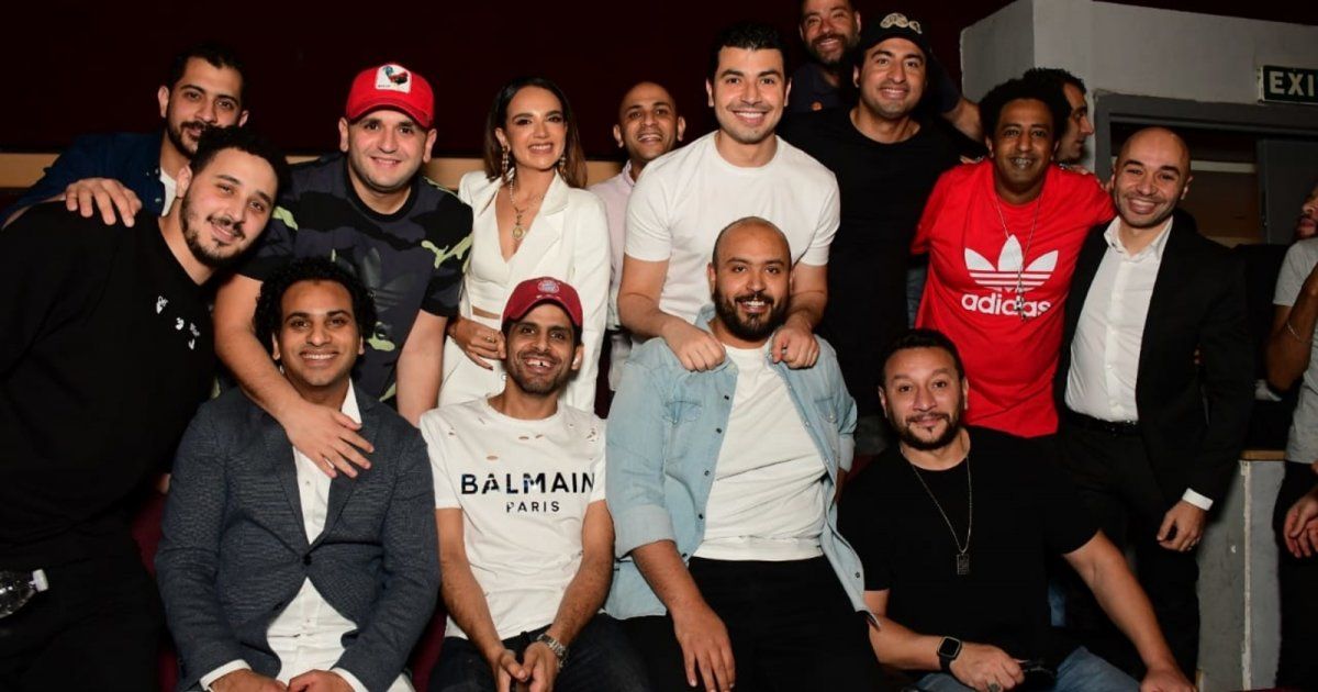 شاهد .. أبطال فيلم "زومبي" يحتفلون بالعرض الأول له بحضور علي ربيع وحمدي الميرغني