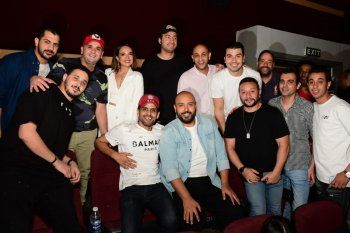 شاهد .. أبطال فيلم "زومبي" يحتفلون بالعرض الأول له بحضور علي ربيع وحمدي الميرغني