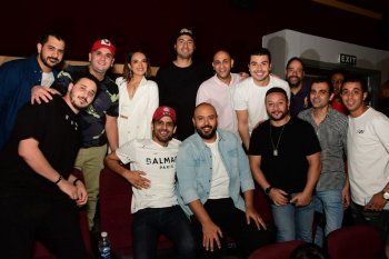 شاهد .. أبطال فيلم "زومبي" يحتفلون بالعرض الأول له بحضور علي ربيع وحمدي الميرغني