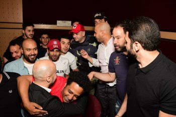 شاهد .. أبطال فيلم "زومبي" يحتفلون بالعرض الأول له بحضور علي ربيع وحمدي الميرغني