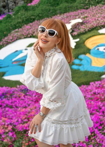 شاهد .. من دبي..سوزان نجم الدين تخطف الأنظار في أحدث جلسة تصوير لها