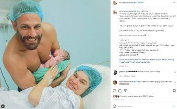 شاهد .. نيكولا معوض يرزق بطفلته الأولى - بالصورة