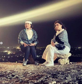 شاهد .. مي عمر تحتفل بإنتهاء عرض مسلسل "رانيا وسكينة" بهذه الصور