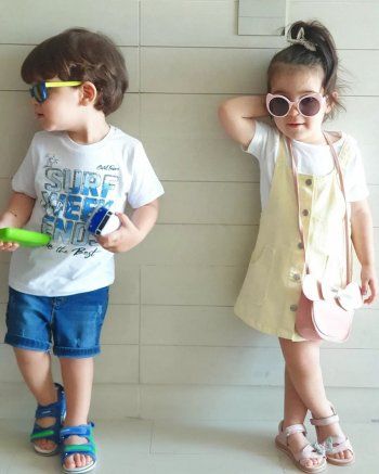 شاهد .. بالصورة - توأم إيميه صياح يتمنى لها عيداً سعيداً على طريقته