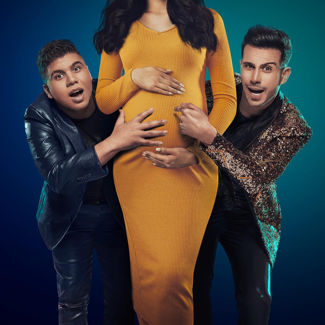 عمر كمال رجع تاني يعمل مشاكل : حاطط إيده علي فتاة حامل