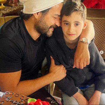 شاهد .. بالصورة - وسام حنا برفقة إبن شقيقته وهكذا يعلّق