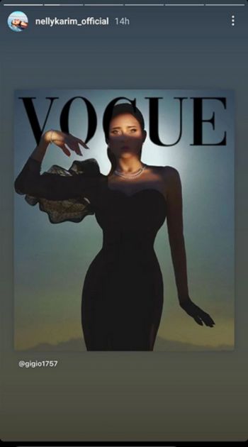 شاهد .. نيللي كريم تتصدر غلاف إحدى المجلات العربية