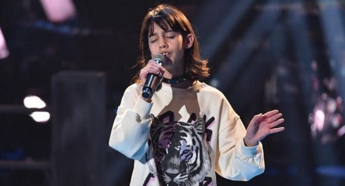 المصرية ” نادية جونزالز ” أبكت لجنة تحكيم ذا فويس كيدز في المانيا – عنيكم عليها