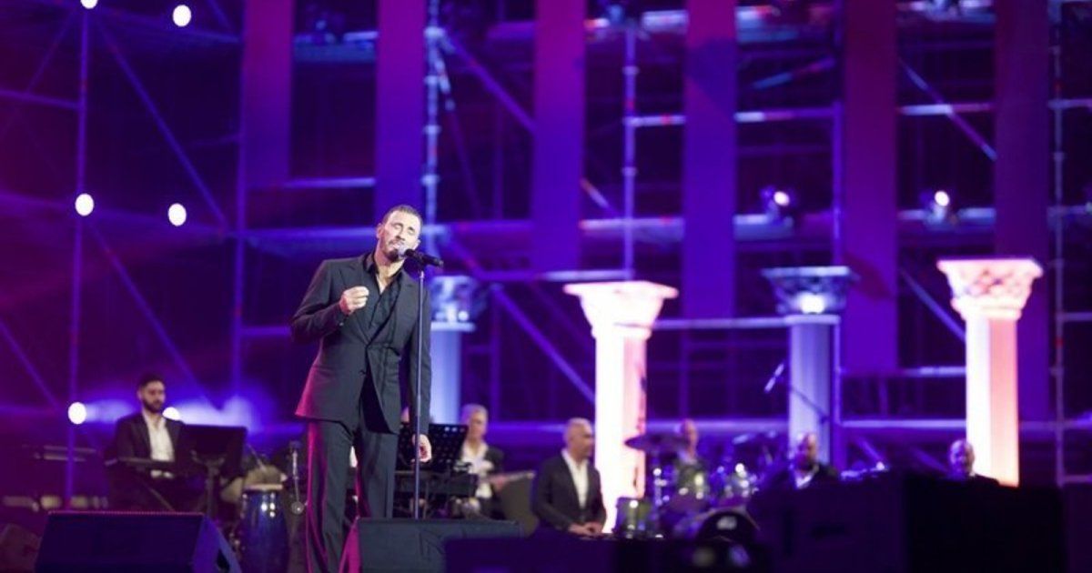 شاهد .. كاظم الساهر يحيي حفلاً في السعودية