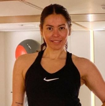 لقاء الخميسي تخطف الانظار من الجيم- شاهد