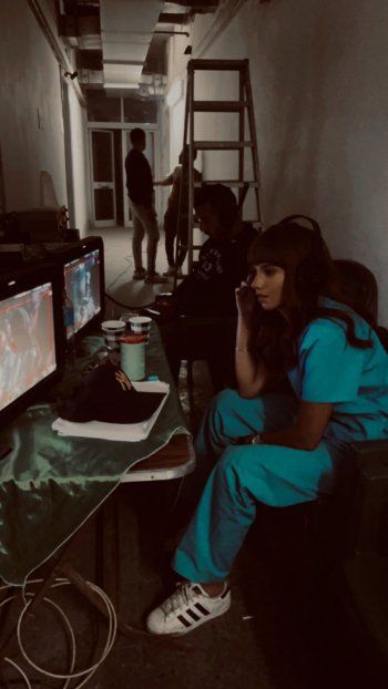 شاهد .. بسنت صيام تكشف عن أصعب المشاهد بفيلم "زومبي"