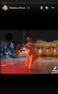 فيفي عبده رقصت جمهورها على واحدة ونصف بالعصا – اتفرج