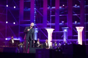 شاهد .. كاظم الساهر يحيي حفلاً في السعودية