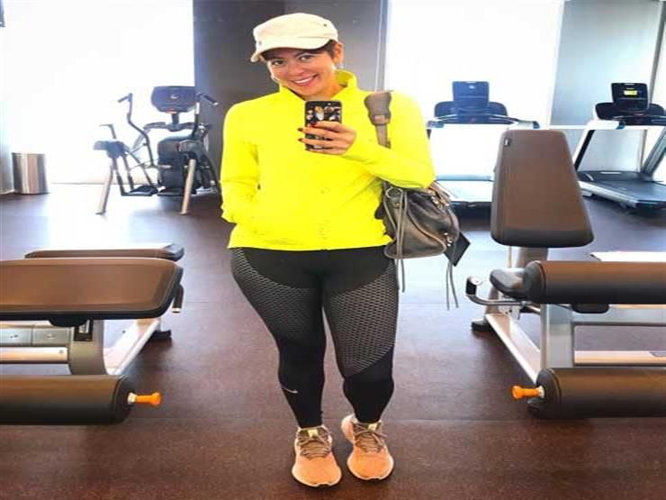 عاجل بالصور – لقاء الخميسي تتعرض لتمزق في الأربطة داخل الجيم