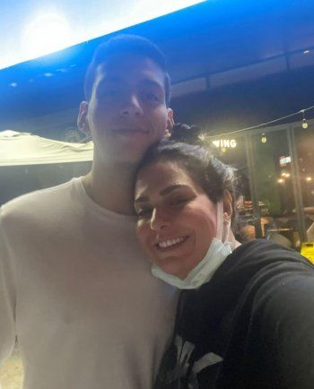 شاهد .. بالصور - هكذا إحتفلت صابرين بذكرى ميلاد إبنها