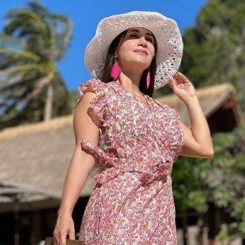 شاهد .. ديانا حداد بصور من الفلبين.. وتظهر بدون ماكياج