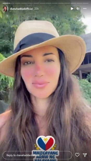 شاهد .. ديانا حداد بصور من الفلبين.. وتظهر بدون ماكياج