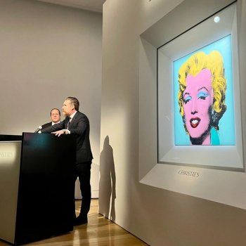 شاهد .. لوحة لـ مارلين مونرو تباع بمبلغ طائل.. أغلى قطعة فنية في القرن العشرين!