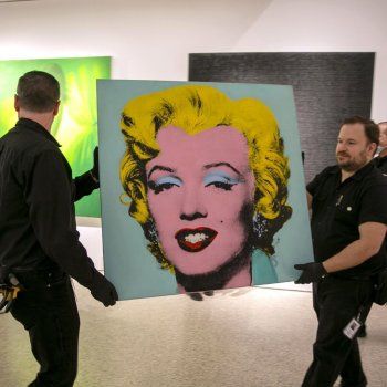 شاهد .. لوحة لـ مارلين مونرو تباع بمبلغ طائل.. أغلى قطعة فنية في القرن العشرين!