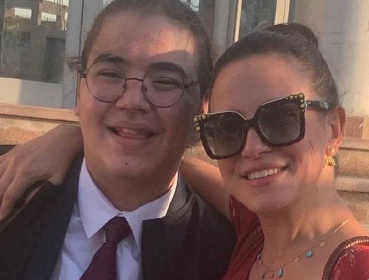 ريهام عبدالغفور تهنئ ابن شقيقها بعيد ميلاده..” احنا الاتنين كبرنا اوي”