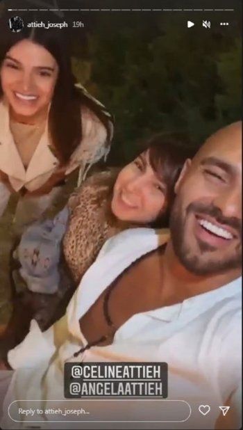 شاهد .. هكذا إحتفلت شقيقتا جوزيف عطية بعيد ميلاده