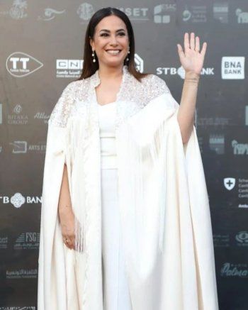 شاهد .. بالصور- هند صبري من ليلة إختتام قابس سينما فن