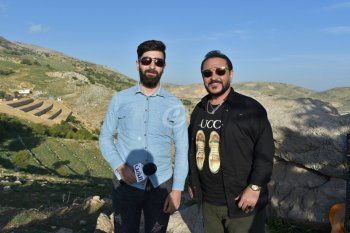 شاهد .. خاص الفن- الصور الأولى من كليب أغنية قاسم السلطان المرتقبة "أحبك من بديت"