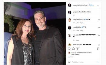 شاهد .. بالصورة - يورغو شلهوب يشارك صورة مع والدته...الجمهور يتفاعل