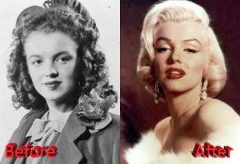 شاهد .. مارلين مونرو خضعت لعمليات تجميل.. فكيف كان شكلها قبلها؟ بالصور
